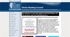 Desktop Screenshot of illinoisreadingcouncil.org